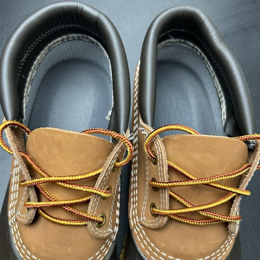 L.L. Bean Gumshoe Boots Men's Size 11 Tan/Bean Boot Brown/Gum Waterproof I M